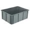 Stapelbehälter, HxLxB 320x800x600mm, 120l, PE, grau, Wände geschlossen