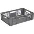 Euronorm-Stapelbehälter, HxLxB 170x600x400mm, 33l, PP, grau