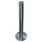 Edelstahl-Standascher,HxØ 1041x100mm,Edelstahl,Säulenform,m. Schutzdach
