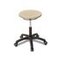 Hocker, Sitz H 420-550mm, Standardsitz Buche, Gestell schwarz, Rollen