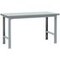 Werkbank, HxBxT 836x1750x750mm, Platte resopalbeschichtet hellgrau
