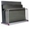 Plattenregal, HxBxT 1000x2030x800mm, Fachl. 750kg, Teilungsabstand 85mm