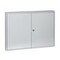 Schlüsselschrank, 100 Haken, HxBxT 550x730x80mm, Korpus RAL7035