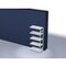 Systemregal, Anbaufeld, HxBxT 2000x1010x535mm, Fachl. 330kg, 5xStahlboden