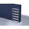 Systemregal, Grundfeld, HxBxT 2500x1360x335mm, Fachl. 300kg, 6xStahlboden