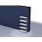 Systemregal, Anbaufeld, HxBxT 2000x1010x435mm, Fachl. 145kg, 5xStahlboden