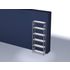 Systemregal, Grundfeld, HxBxT 2500x1060x335mm, Fachl. 150kg, 6xStahlboden