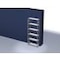 Systemregal, Grundfeld, HxBxT 2500x1060x335mm, Fachl. 150kg, 6xStahlboden