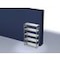 Systemregal, Grundfeld, HxBxT 2000x1360x535mm, Fachl. 185kg, 5xStahlboden