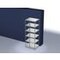 Lagerregal,Grundfeld,HxBxT 2500x1000x800mm,Fachlast 125kg,6xStahlboden