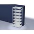 Systemregal, Grundfeld, HxBxT 3000x1360x835mm, Fachl. 330kg, 7xStahlboden