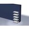 Systemregal, Anbaufeld, HxBxT 2000x1010x635mm, Fachl. 240kg, 5xStahlboden