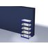 Systemregal, Grundfeld, HxBxT 2000x1060x600mm, Fachl. 200kg, 5xStahlboden