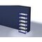 Systemregal, Grundfeld, HxBxT 2500x1060x500mm, Fachl. 200kg, 6xStahlboden