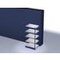 Systemregal, Anbaufeld, HxBxT 2000x1025x800mm, Fachl. 200kg, 5xStahlboden
