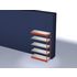 Systemregal, Anbaufeld, HxBxT 2000x1325x500mm, Fachl. 200kg, 5xStahlboden