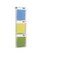 Wandprospekthalter,HxBxT 978x284x54mm,f. 3xDIN A4,Ablage(n) transparent