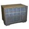Abdeckhaube, für Gitterboxen, HxLxB 980x1250x850mm, transparent