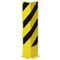 Anfahrschutz,f. innen,HxB 800x160mm,Schenkel L 160mm,Stahl,gelb/schwarz