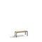 Umkleidebank, LxT 1000x403mm, Holzleisten, Gestell schwarzgrau