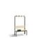 Umkleidebank, HxLxT 1710x1000x403mm, Holzleisten, Gestell schwarzgrau