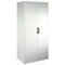 Universalschrank, RAL7035, HxBxT 1950x930x600mm, 4xStahlboden, Zyl.-Schl.