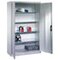 Universalschrank,RAL7035,HxBxT 1950x1200x500mm,4xStahlboden,Zyl.-Schl.