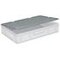 Scharnierdeckel, PE, f. Stapelbehälter, f. Behälter LxB 600x400mm, grau