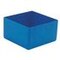 Einsatzkasten, HxLxB 63x108x108mm, Polystyrol, blau