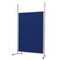Trennwand, f. Büro-Trennwand, Textil, HxB 1500x1200mm, Wand Filz, blau
