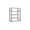 Lagerregal, Grundfeld, HxBxT 2000x1751x426mm, Fachl. 250kg, 5xHolzboden