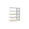 Lagerregal, Anbaufeld, HxBxT 2000x1695x526mm, Fachl. 250kg, 5xHolzboden