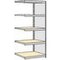 Lagerregal, Anbaufeld, HxBxT 2000x875x626mm, Fachl. 250kg, 5xHolzboden