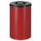 Papierkorb, selbstlöschend, 110l, HxØ 710x450mm, Kopfteil schwarz