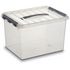 Aufbewahrungsbox, stapelbar, HxLxB 260x400x300mm, 22l, PP, transparent