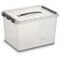 Aufbewahrungsbox, stapelbar, HxLxB 260x400x300mm, 22l, PP, transparent