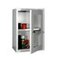 Wandschrank,HxBxT 600x400x300mm,Sichtfenstertür,1xStahlboden,Zyl.-Schl.