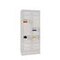 Wäscheverteilschrank, RAL7035, HxBxT 1850x770x500mm, 2x10 Fächer