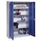 Universalschrank, HxBxT 1950x1200x400mm, Korpus RAL7035, Front RAL5012