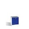 Universalschrank, HxBxT 1200x930x500mm, Korpus RAL7035, Front RAL5010