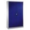 Universalschrank, HxBxT 1950x1200x400mm, Korpus RAL7035, Front RAL5010
