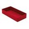 Einsatzkasten, HxLxB 40x198x99mm, Polystyrol, rot