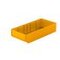 Regalkasten, HxBxT 83x186x400mm, Polystyrol, gelb