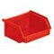 Sichtlagerkasten, HxBxT 50x100x95/65mm, PP, rot