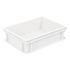 Euronorm-Stapelbehälter,HxLxB 120x400x300mm,10l,PP,weiß,Wände geschlossen