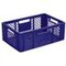 Euronorm-Stapelbehälter, HxLxB 240x600x400mm, 43l, PP, blau