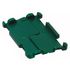 Klappdeckel,PP,f. Euronormbehälter,f. Behälter LxB 300x200mm,Farbe grün