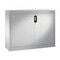 Beistellschrank, HxBxT 1000x930x400mm, Korpus RAL7021, Front RAL5010