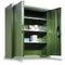Wandschrank,HxBxT 830x700x300mm,Doppel-Flügeltür,3xStahlboden,Zyl.-Schl.