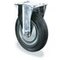 Bockrolle, Tragl. 135kg, Vollgummi-Bereifung, ØxB 160x40mm, Rollenlager